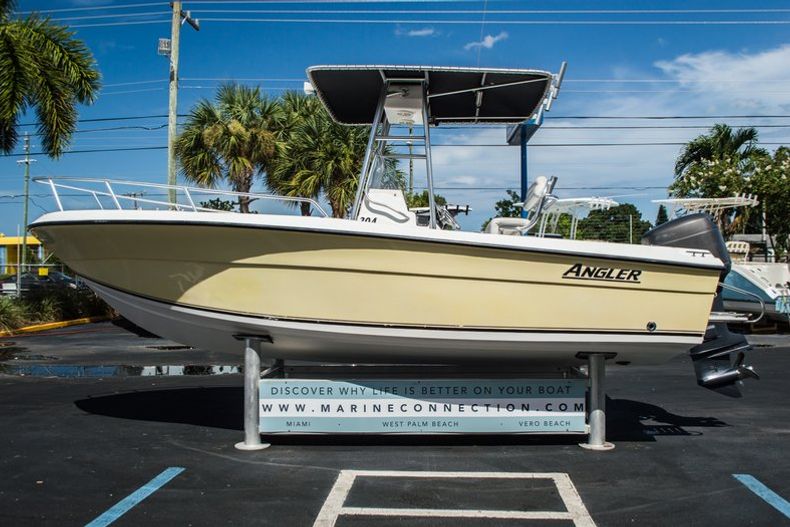 Thumbnail 4 for Used 2002 Angler 204 CC Center Console boat for sale in West Palm Beach, FL