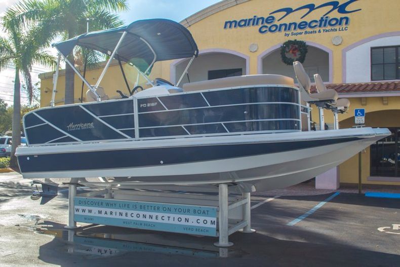 Thumbnail 1 for New 2016 Hurricane FunDeck FD 216 OB boat for sale in West Palm Beach, FL