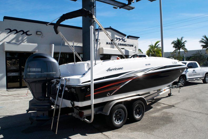 Thumbnail 6 for Used 2017 Hurricane SunDeck Sport SS 188 OB boat for sale in Fort Lauderdale, FL