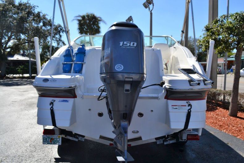 Thumbnail 4 for Used 2013 Hurricane SunDeck SD 2000 OB boat for sale in Vero Beach, FL