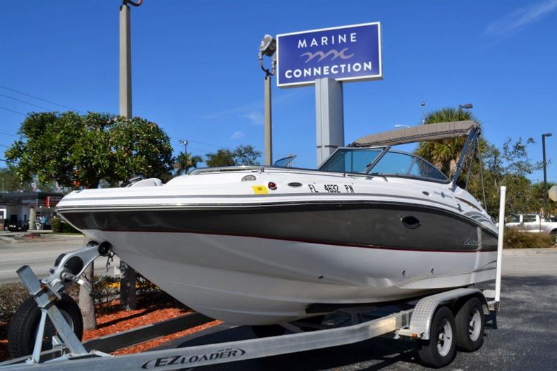 Thumbnail 1 for Used 2013 Hurricane SunDeck SD 2000 OB boat for sale in Vero Beach, FL