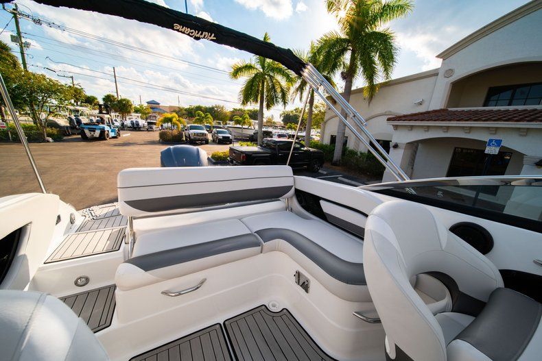 Thumbnail 9 for Used 2019 Hurricane SunDeck SD 2410 OB boat for sale in West Palm Beach, FL