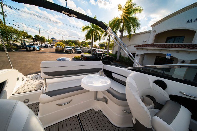Thumbnail 12 for Used 2019 Hurricane SunDeck SD 2410 OB boat for sale in West Palm Beach, FL