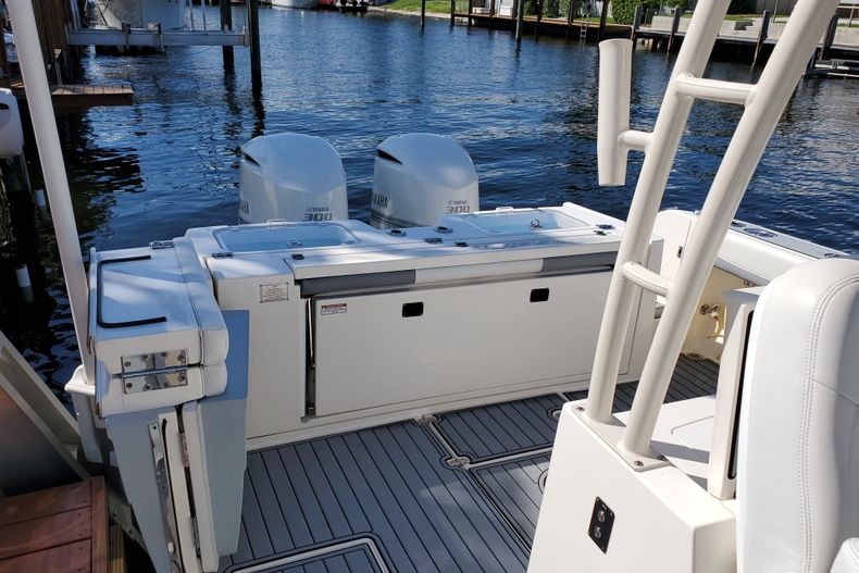 Thumbnail 9 for Used 2018 Cobia 320 Center Console boat for sale in West Palm Beach, FL
