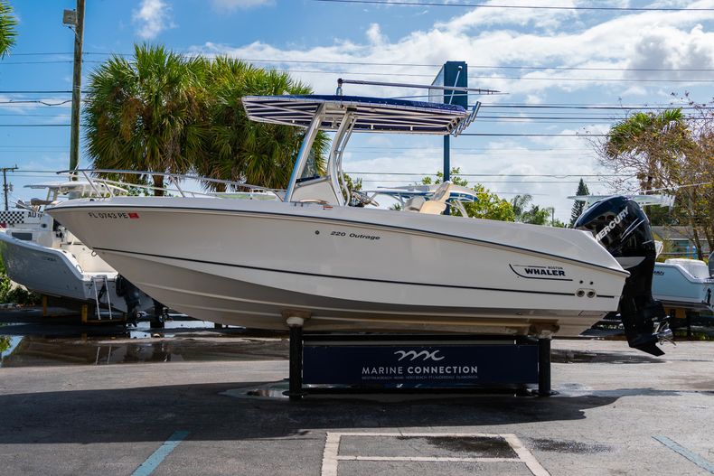 Thumbnail 6 for Used 2010 Boston Whaler 220 Outrage boat for sale in West Palm Beach, FL
