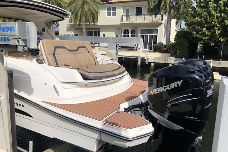 Thumbnail 2 for Used 2018 Sea Ray SLX 350 Outboard boat for sale in West Palm Beach, FL