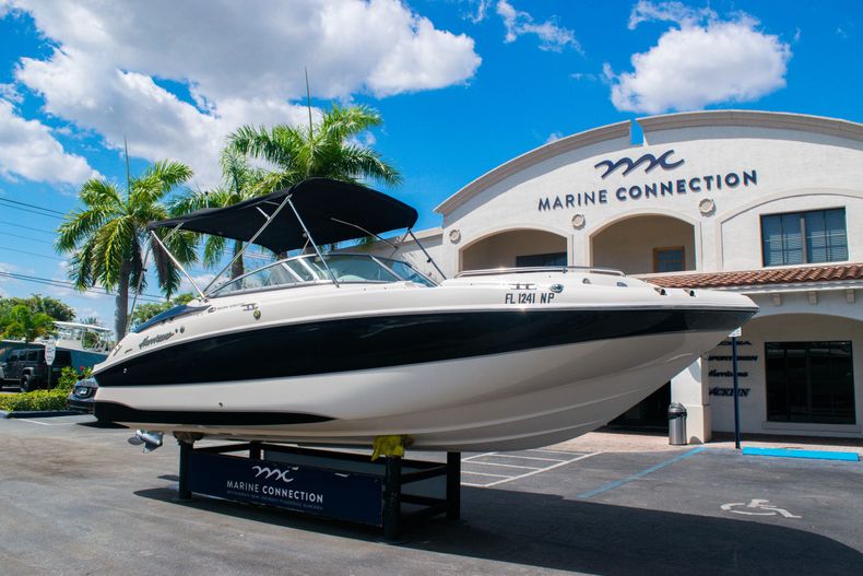 Thumbnail 1 for Used 2008 Hurricane SunDeck 2400 OB boat for sale in West Palm Beach, FL