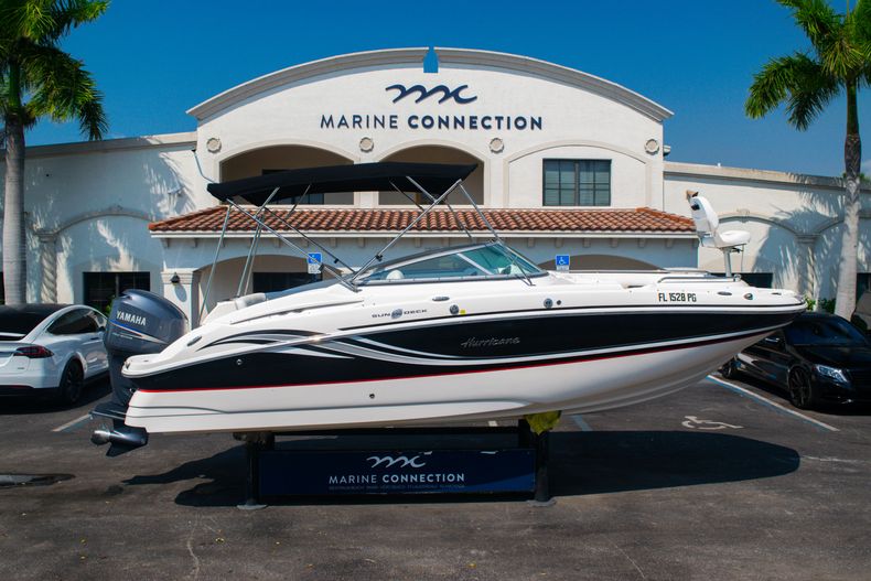 Used 2012 Hurricane SunDeck 2400 OB boat for sale in West Palm Beach, FL