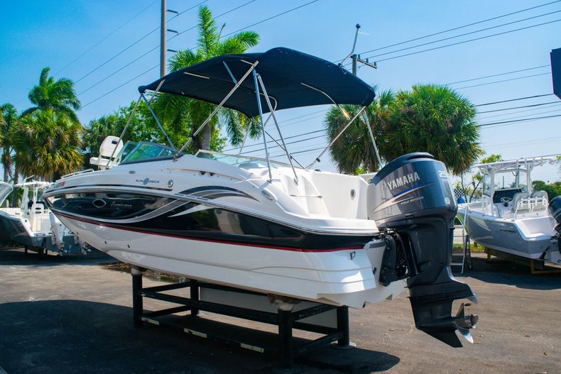 Thumbnail 5 for Used 2012 Hurricane SunDeck 2400 OB boat for sale in West Palm Beach, FL