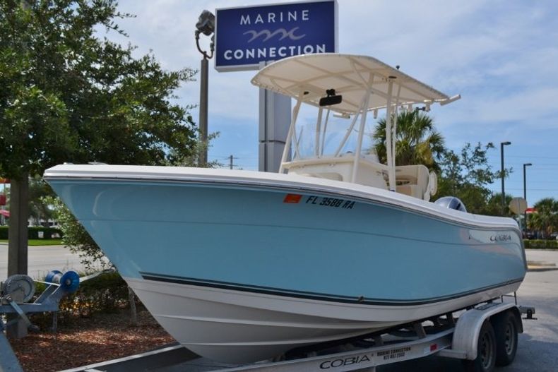 Thumbnail 1 for Used 2016 Cobia 217 Center Console boat for sale in Vero Beach, FL