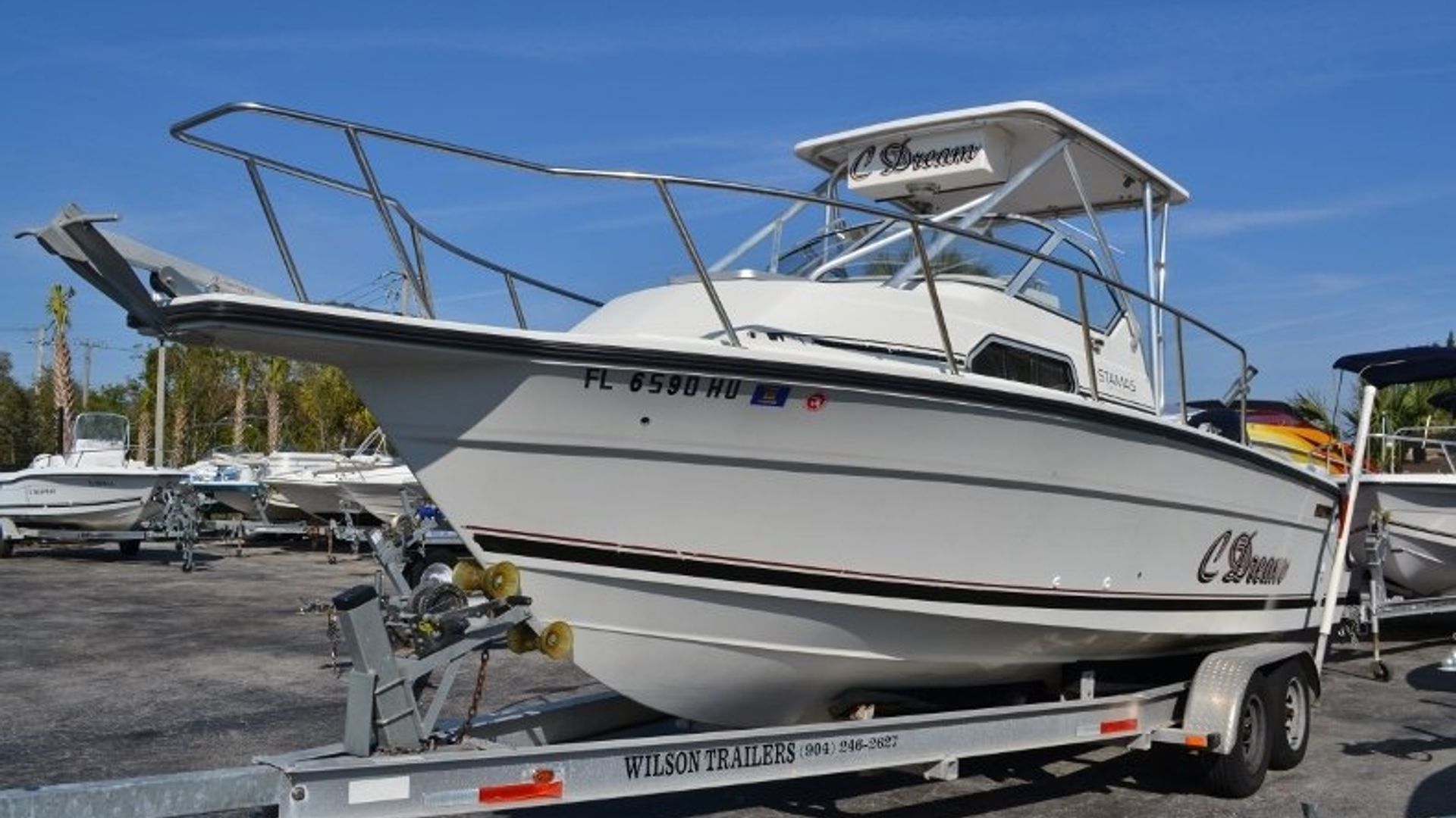 Used 1994 Stamas 240 family fish #4160 image 2