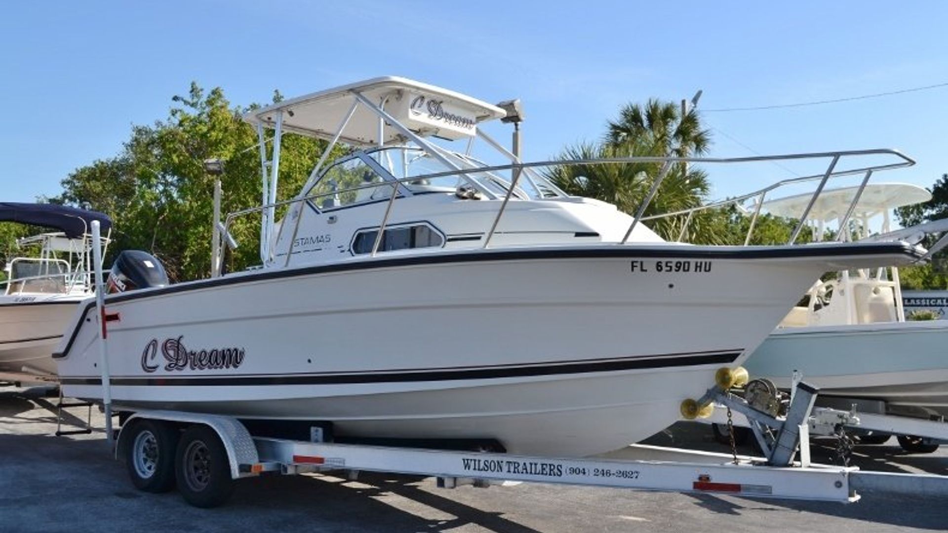 Used 1994 Stamas 240 family fish #4160 image 1