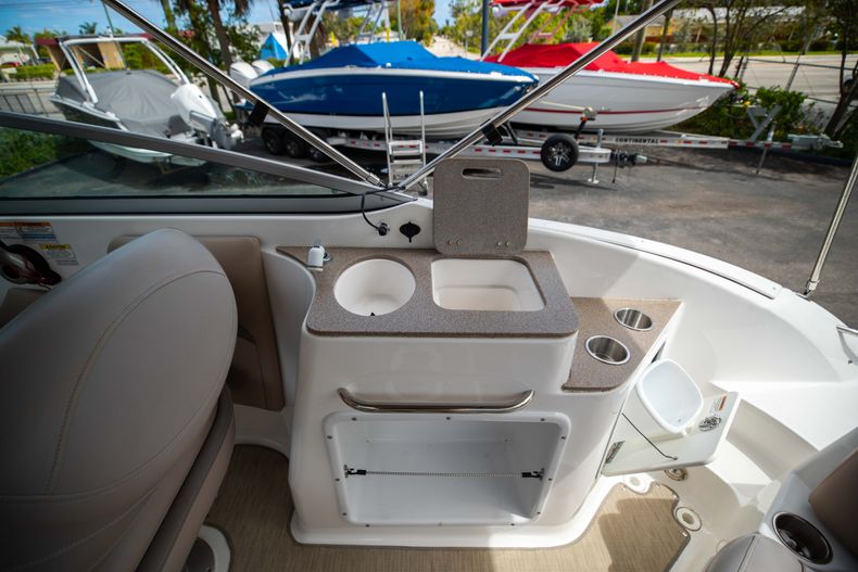 Thumbnail 15 for Used 2014 Hurricane SunDeck SD 2400 OB boat for sale in West Palm Beach, FL