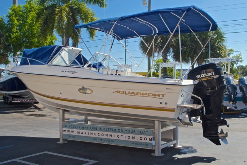 Thumbnail 5 for Used 2000 Aquasport 215 Osprey Sport DC boat for sale in West Palm Beach, FL