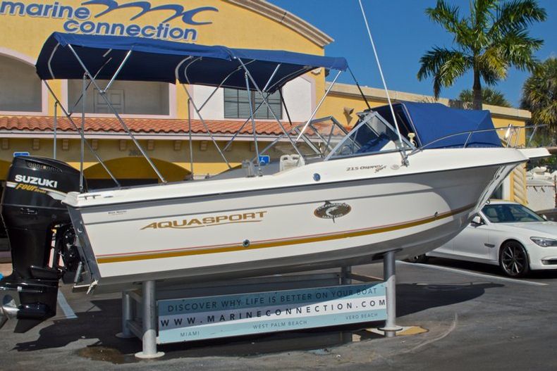 Thumbnail 7 for Used 2000 Aquasport 215 Osprey Sport DC boat for sale in West Palm Beach, FL