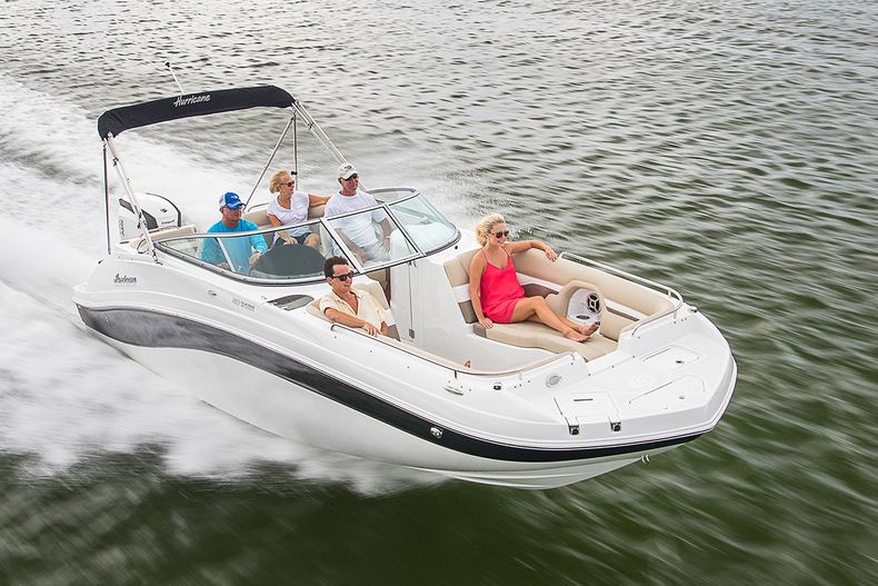 New 2022 Hurricane SunDeck SD 2486 OB boat for sale in West Palm Beach, FL