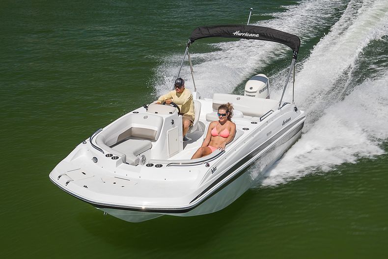 Thumbnail 1 for New 2022 Hurricane SunDeck Sport SS 188 OB boat for sale in West Palm Beach, FL
