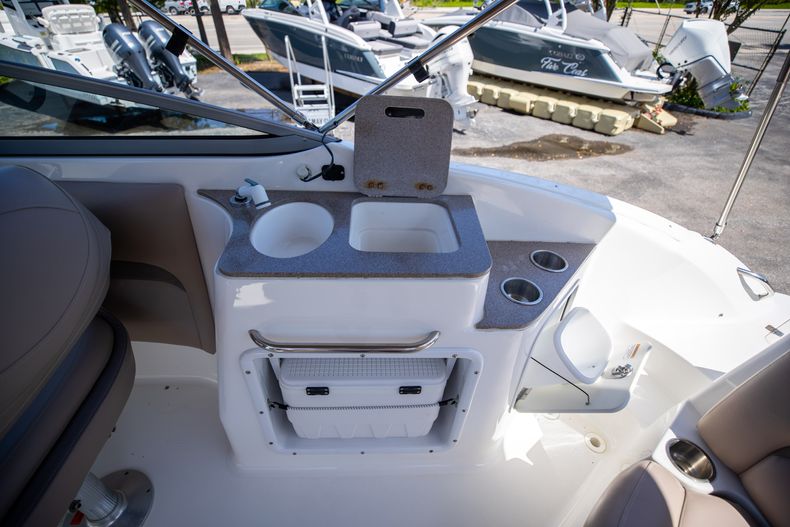 Thumbnail 19 for Used 2015 Hurricane SunDeck SD 2400 OB boat for sale in West Palm Beach, FL