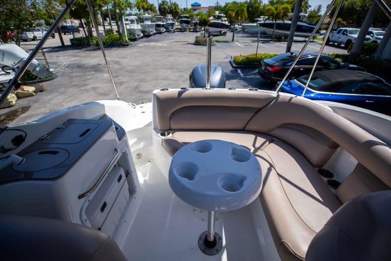 Thumbnail 14 for Used 2015 Hurricane SunDeck SD 2400 OB boat for sale in West Palm Beach, FL