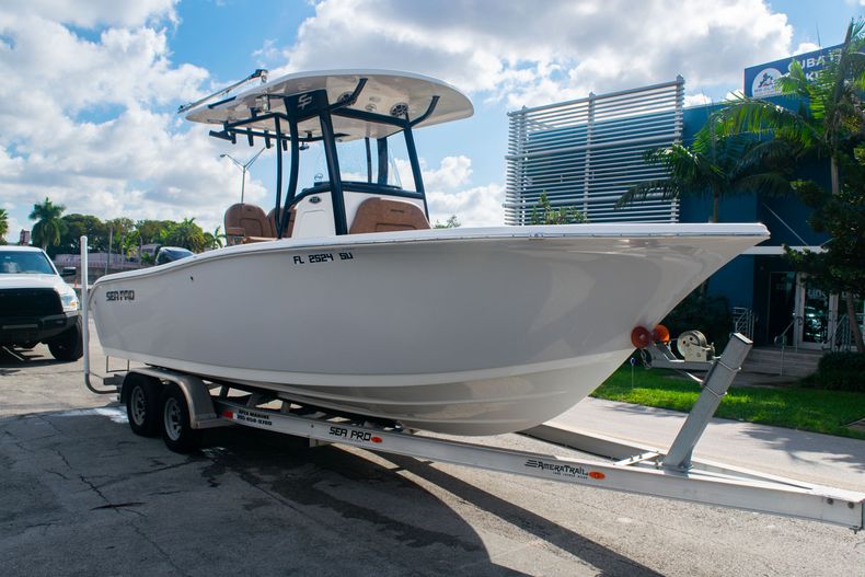 Thumbnail 1 for Used 2021 Sea Pro 239 Center Console boat for sale in Miami, FL