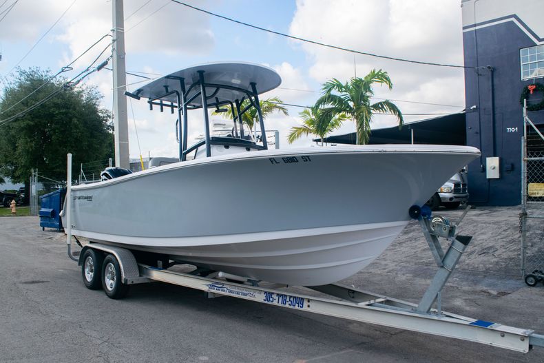 Thumbnail 1 for Used 2021 Sportsman Open 232 Center Console boat for sale in Miami, FL