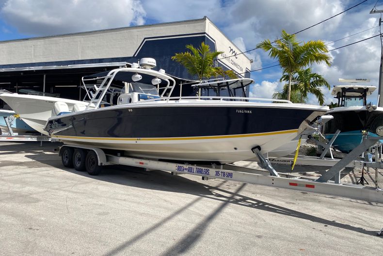 Thumbnail 0 for Used 2004 Jefferson Yachts FS35 Marlago boat for sale in Miami, FL