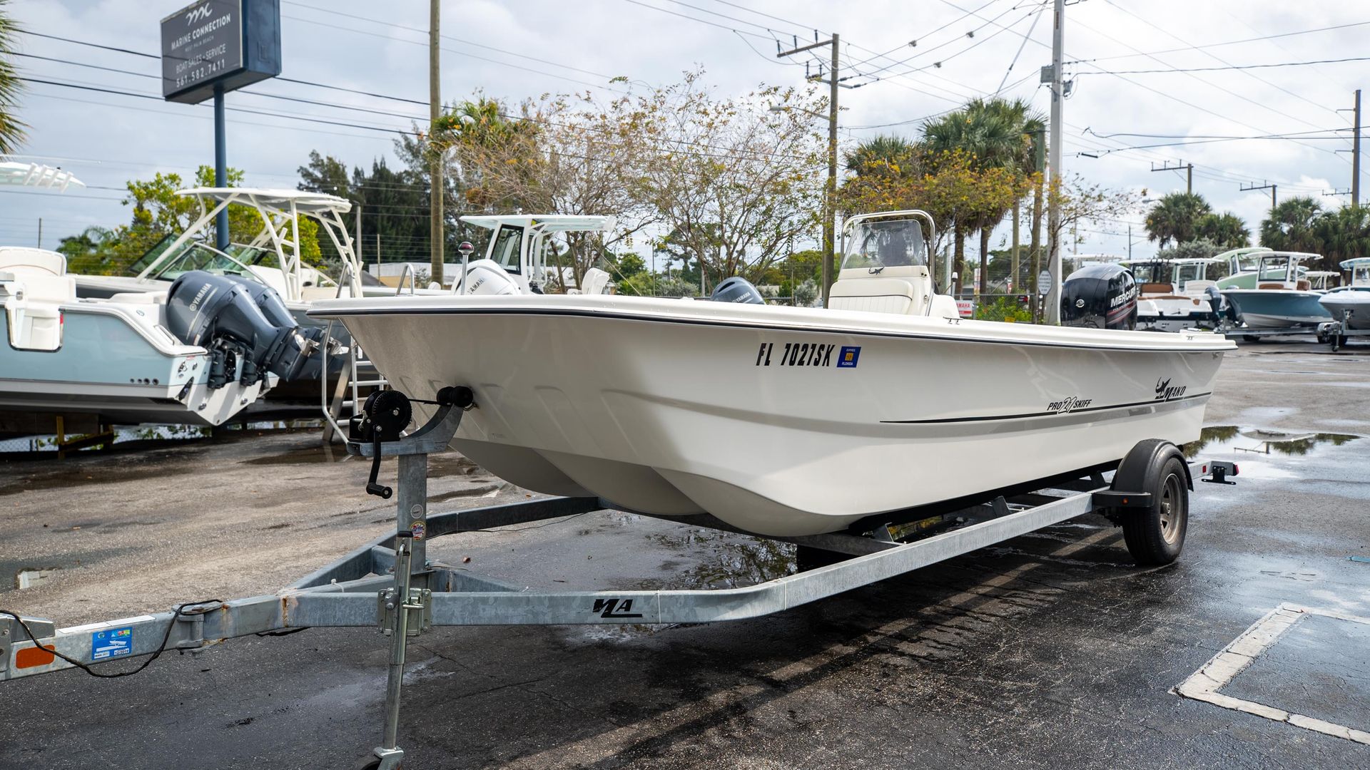 Used 2017 Mako Pro Skiff 21 CC #5206 image 5