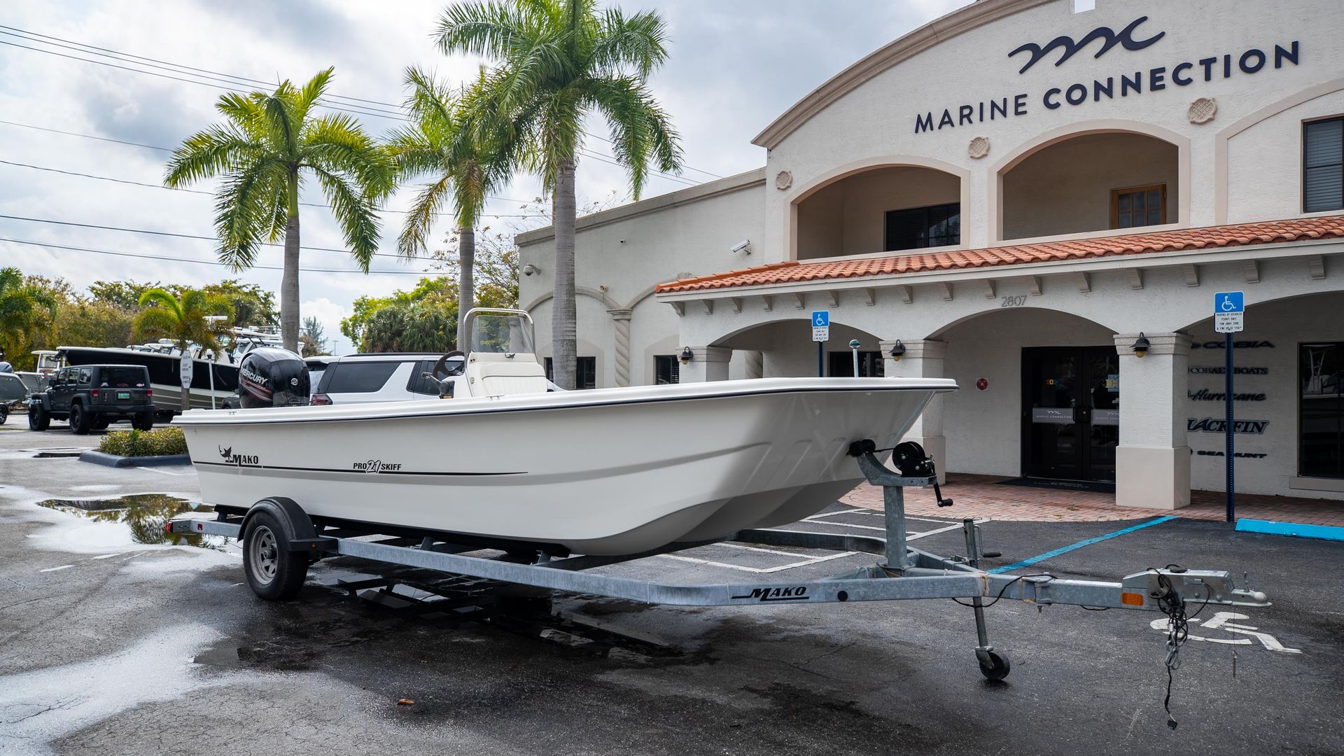 Used 2017 Mako Pro Skiff 21 CC #5206 image 2