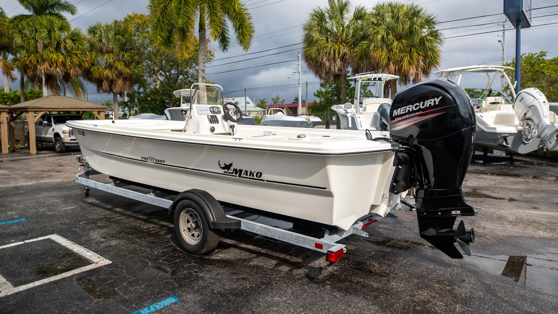 Used 2017 Mako Pro Skiff 21 CC #5206 image 8