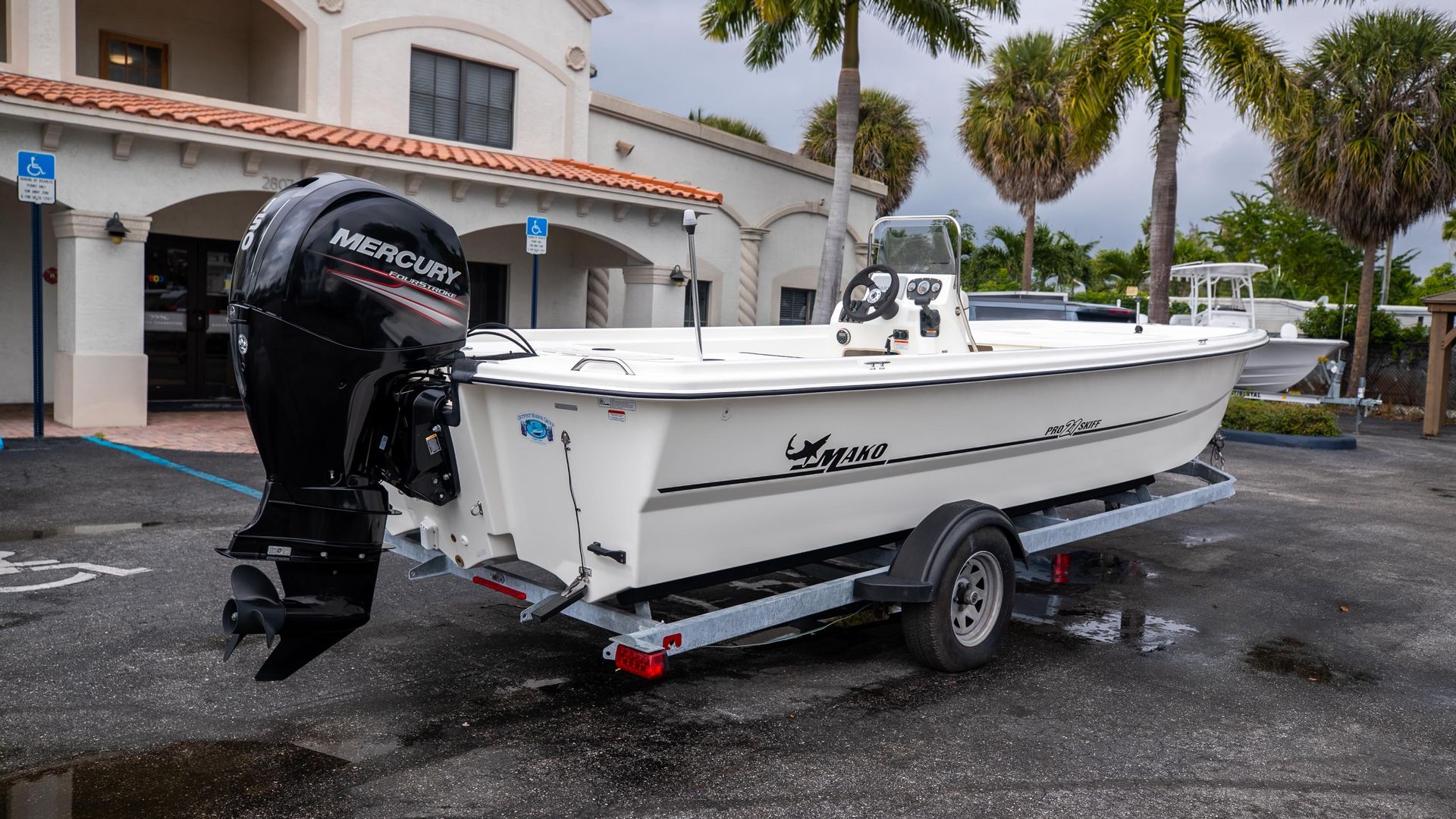 Used 2017 Mako Pro Skiff 21 CC #5206 image 11