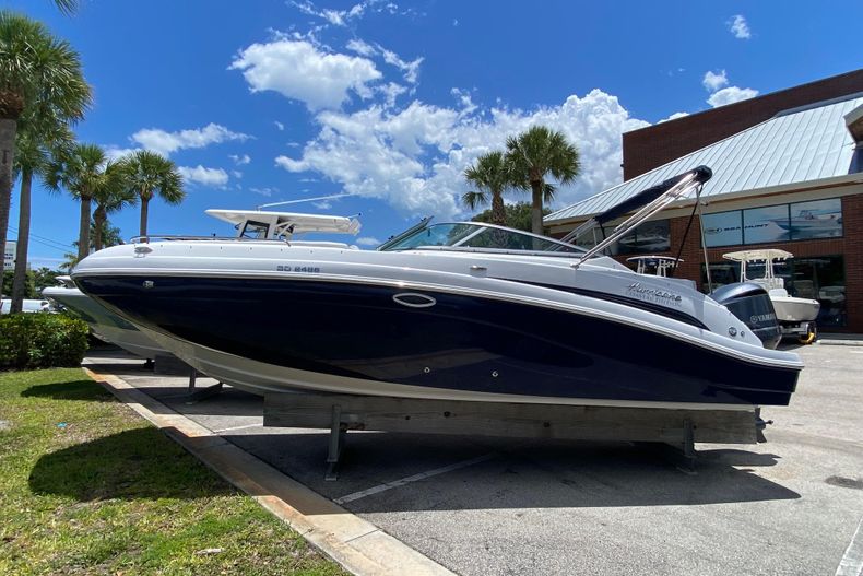 Thumbnail 3 for New 2022 Hurricane SunDeck OB SD 2486 OB boat for sale in Vero Beach, FL