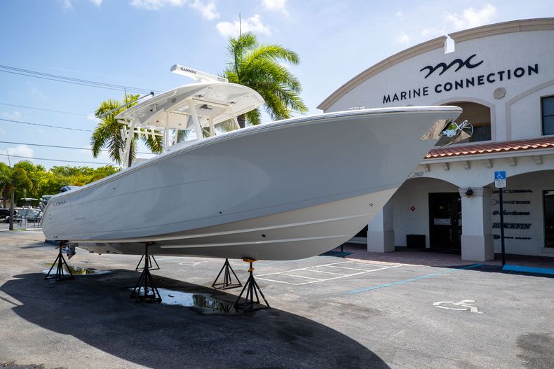 Thumbnail 1 for Used 2022 Cobia 320 CC boat for sale in West Palm Beach, FL