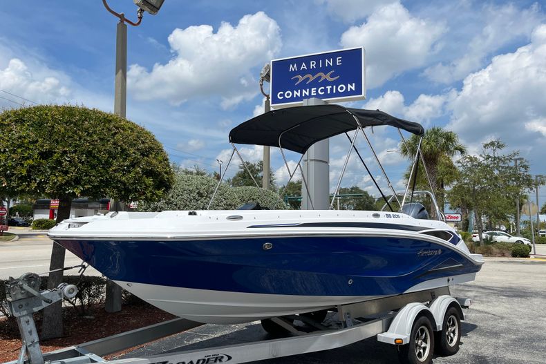 Thumbnail 1 for New 2022 Hurricane SunDeck Sport OB SS 205 OB boat for sale in Vero Beach, FL