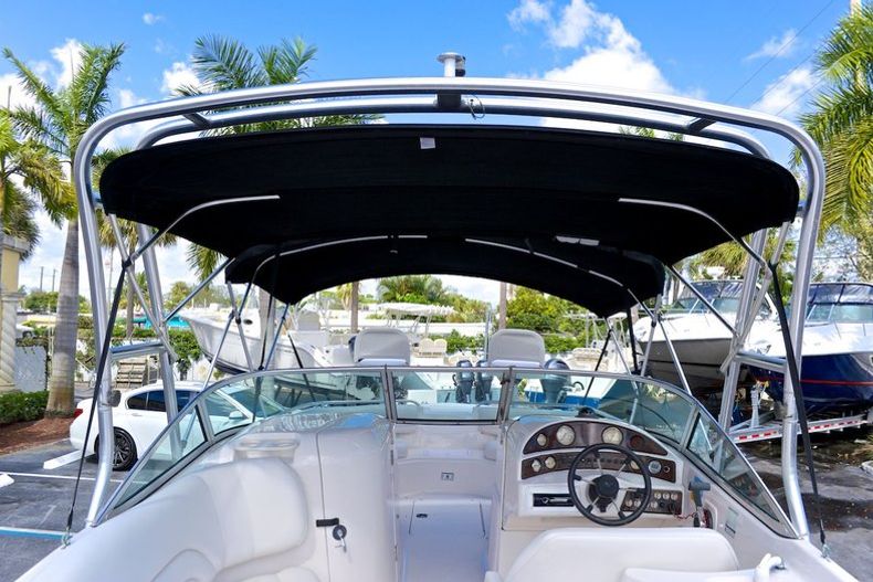 Thumbnail 18 for Used 2002 Hurricane SunDeck SD 237 OB boat for sale in West Palm Beach, FL