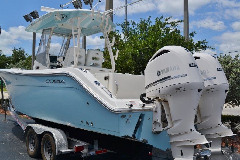 Thumbnail 3 for Used 2016 Cobia 296 Center Console boat for sale in Vero Beach, FL