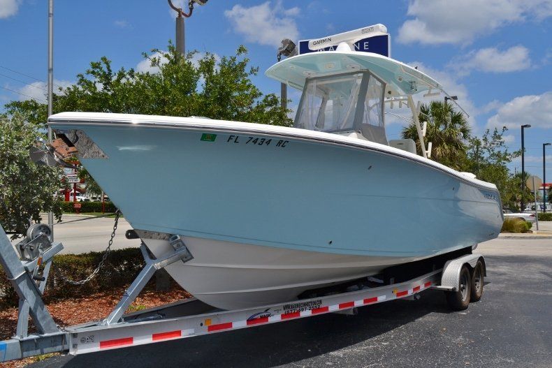 Thumbnail 1 for Used 2016 Cobia 296 Center Console boat for sale in Vero Beach, FL