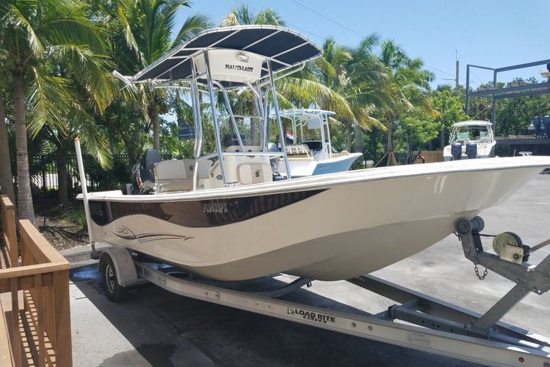 Thumbnail 2 for Used 2015 Carolina Skiff 218DLV boat for sale in Islamorada, FL