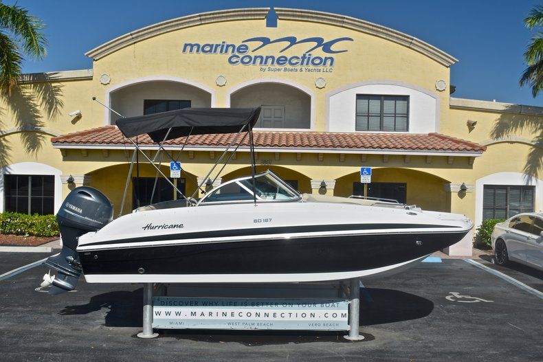 New 2017 Hurricane SunDeck SD 187 OB boat for sale in West Palm Beach, FL