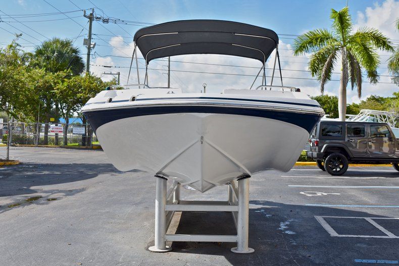 Thumbnail 2 for Used 2015 Hurricane SunDeck Sport SS 188 OB boat for sale in West Palm Beach, FL