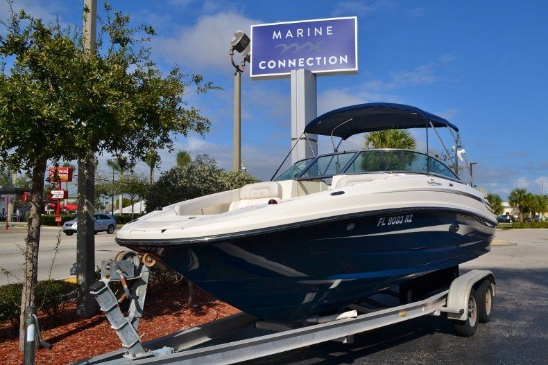 Thumbnail 1 for Used 2012 Sea Ray 220 SunDeck boat for sale in Vero Beach, FL