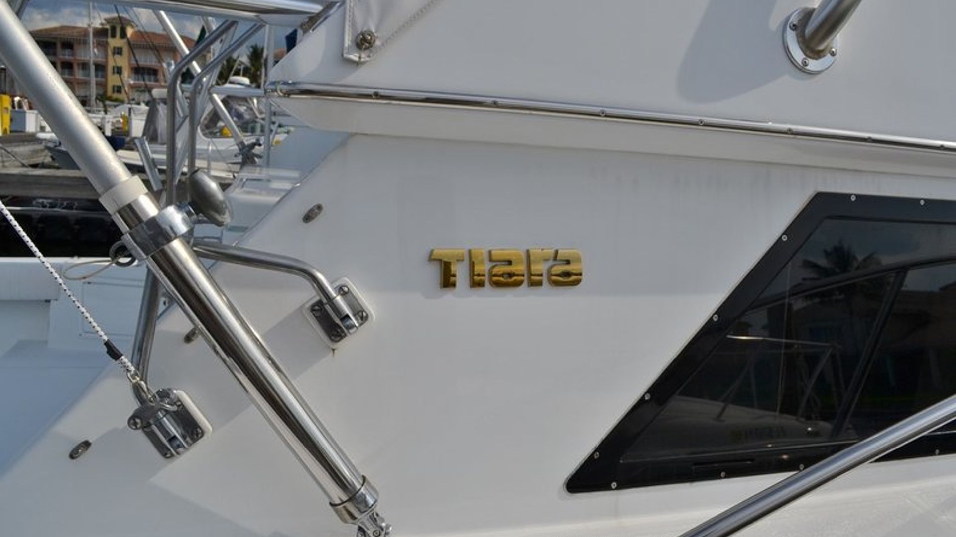 Used 1986 Tiara 3300 Flybrige #3010 image 26