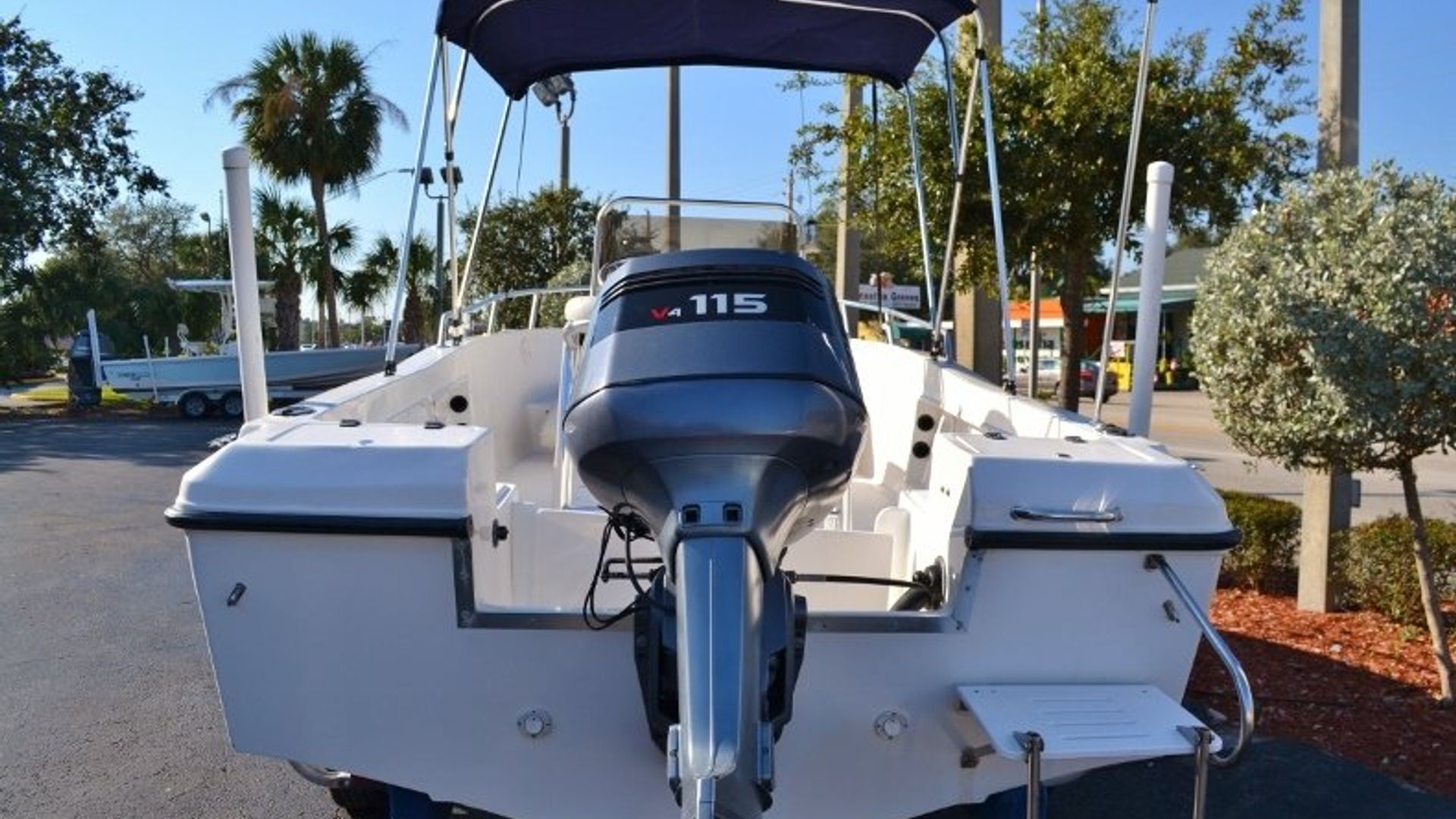 Used 2002 Angler 18 Center Console #0104 image 5