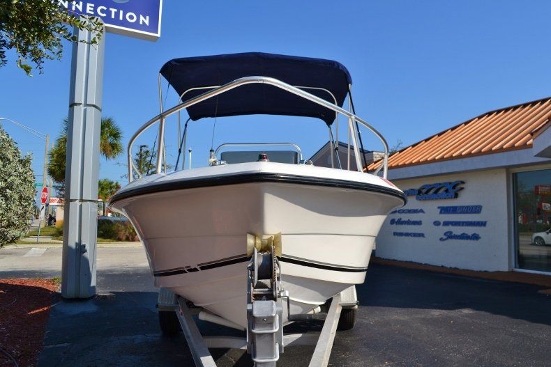 Thumbnail 2 for Used 2002 Angler 18 Center Console boat for sale in Vero Beach, FL