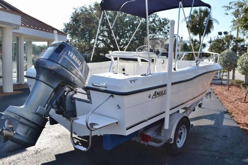 Thumbnail 5 for Used 2002 Angler 18 Center Console boat for sale in Vero Beach, FL