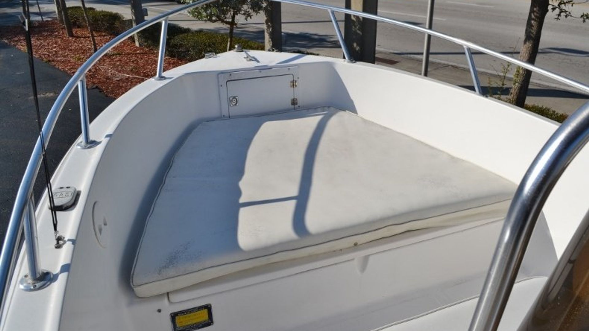 Used 2002 Angler 18 Center Console #0104 image 12