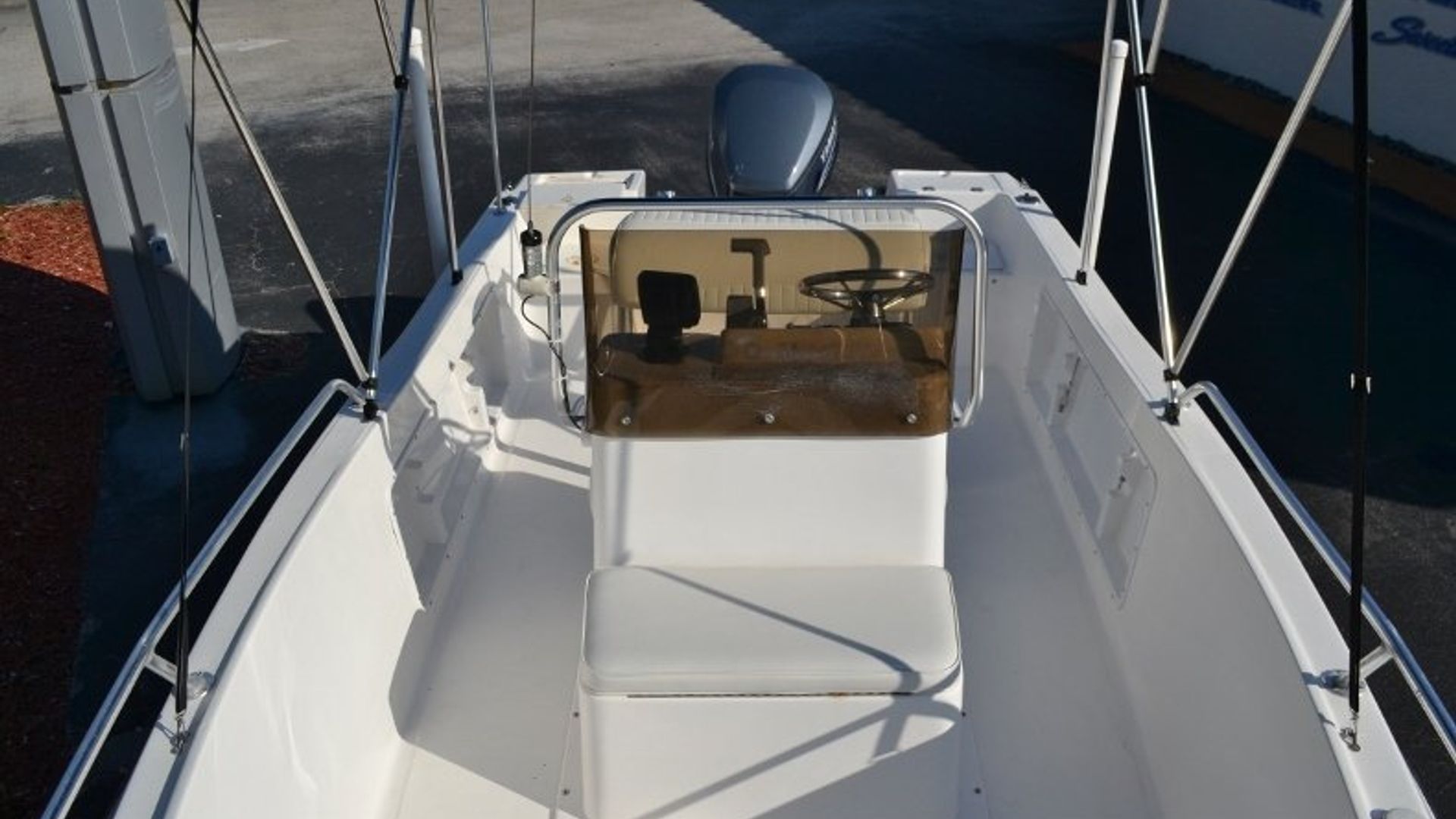 Used 2002 Angler 18 Center Console #0104 image 14