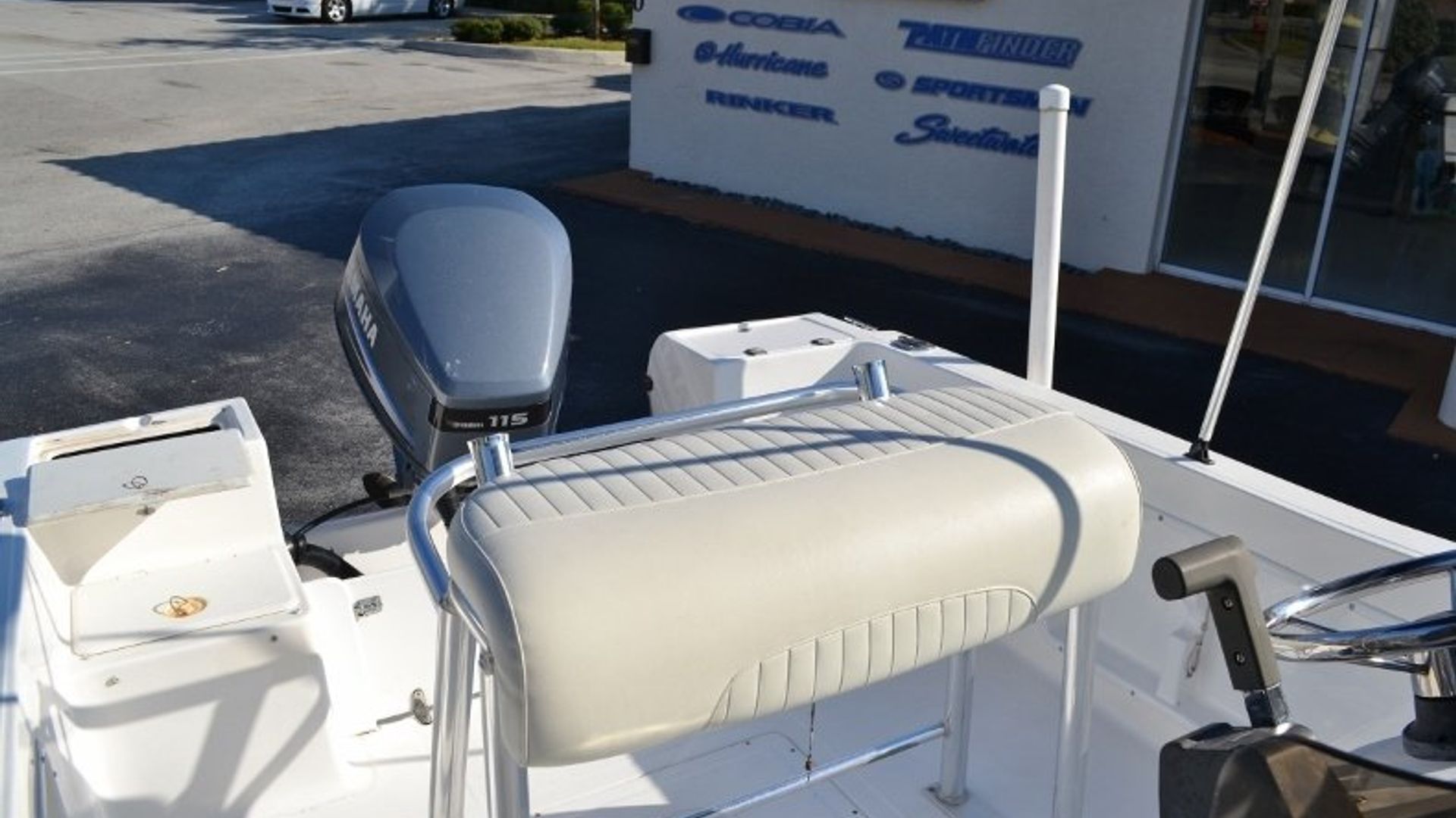 Used 2002 Angler 18 Center Console #0104 image 16