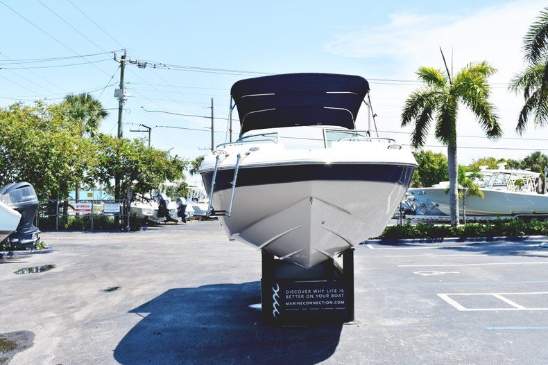 Thumbnail 2 for Used 2008 Hurricane SunDeck 220 OB boat for sale in West Palm Beach, FL