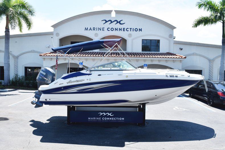 Used 2008 Hurricane SunDeck 220 OB boat for sale in West Palm Beach, FL