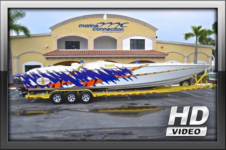 Thumbnail 133 for Used 2000 Cigarette 42 Tiger boat for sale in West Palm Beach, FL